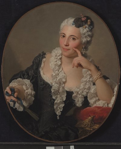 Portret van Anne-Marie Zina Durand de Lironcourt door Pierre Subleyras