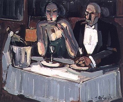 Avond bij de Rotonde door Pierre de Belay