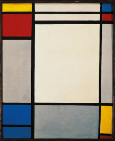 Compositie door Piet Mondrian
