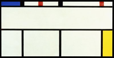 Compositie door Piet Mondrian