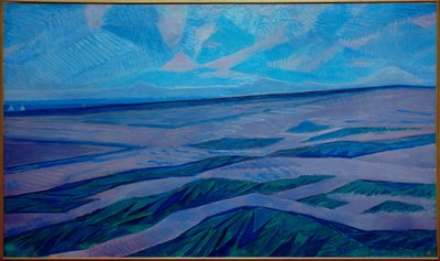 Duinlandschap door Piet Mondrian