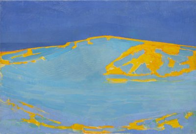 Zeegezicht door Piet Mondrian