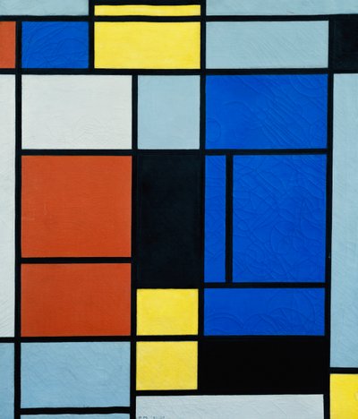 Tableau Nr.1 door Piet Mondrian