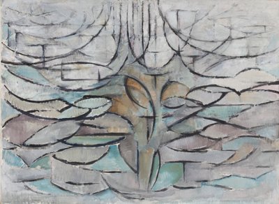 De bloeiende appelboom, 1912 door Piet Mondrian