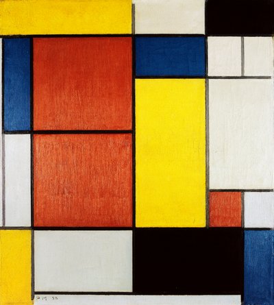 Onbekend Beeld door Piet Mondrian