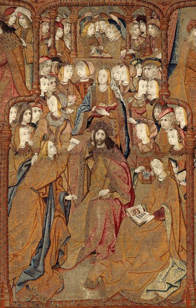 Triomfen van de Moeder Gods of Panos de Oro, ca. 1500-02 door Pieter (attr. to) Coecke van Aelst