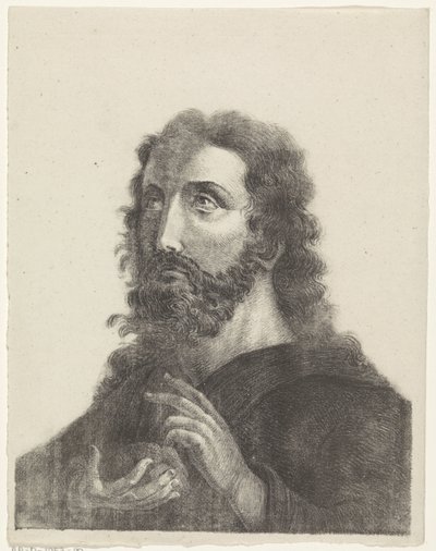 Christus zegent het brood door Pieter Bartholomeusz. Barbiers