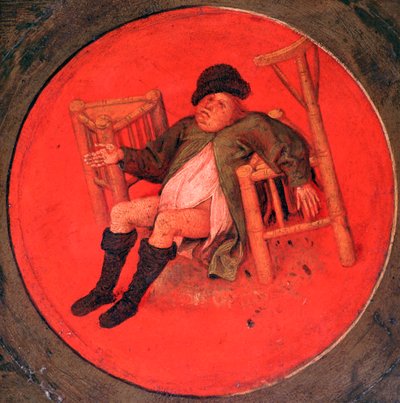 Vlaamse Spreuk, ca. 1558-1560 door Pieter Bruegel the Elder