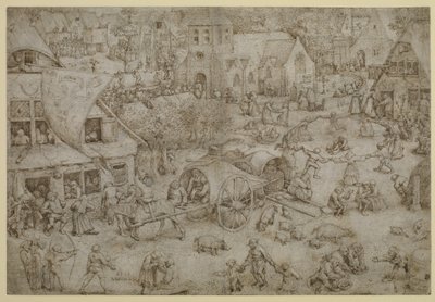 Kermis in Hoboken, 1559 door Pieter Bruegel the Elder