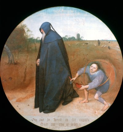 Misantroop, 1568 door Pieter Bruegel the Elder