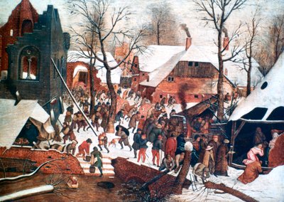 De Aanbidding der Wijzen door Pieter Bruegel the Elder