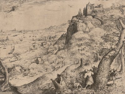 De konijnenjacht, 1560 door Pieter Bruegel the Elder