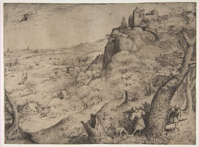 De konijnenjacht door Pieter Bruegel the Elder