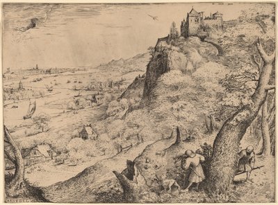 De Konijnenjagers door Pieter Bruegel the Elder