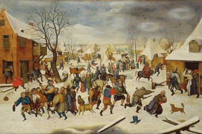De Kindermoord (niet hetzelfde als 10020) door Pieter Brueghel the Younger