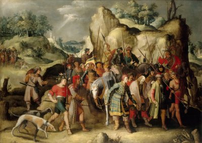 De Bekering van Sint Paulus door Pieter Brueghel the Younger