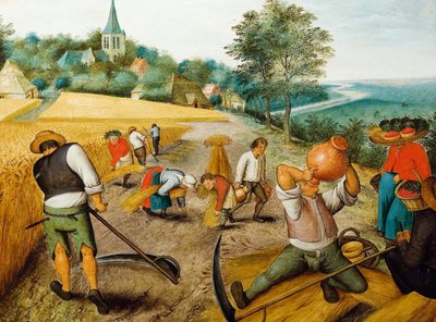 De vier seizoenen: Zomer door Pieter Brueghel the Younger