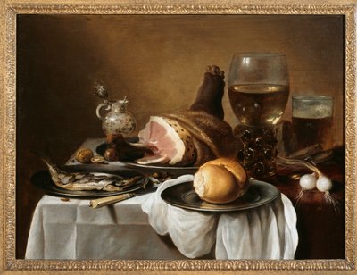 Ontbijtstuk, c.1640 door Pieter Claesz