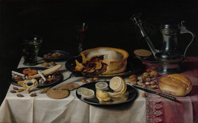 Stilleven door Pieter Claesz