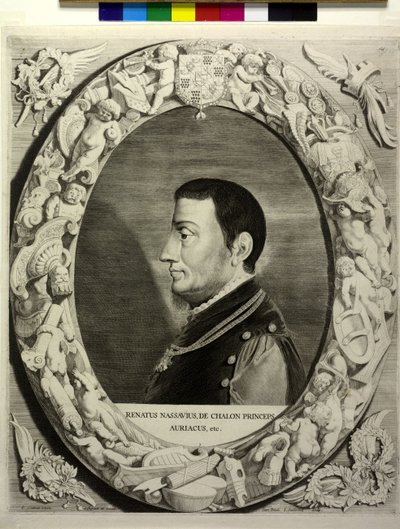 Prins van Oranje Renatus von Chalon door Pieter Claesz Soutman