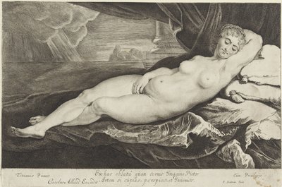 Venus van Danaë door Pieter Claesz. Soutman
