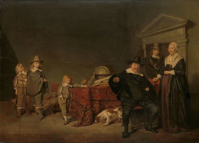 Familiegroep door Pieter Codde