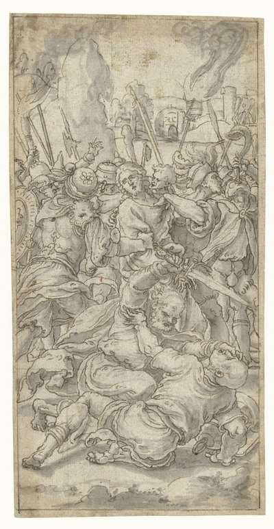 Gevangenneming van Christus door Pieter Coecke van Aelst (I)