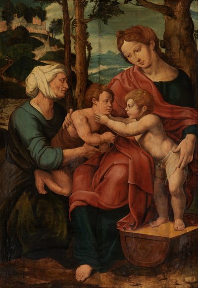 Heilige Familie door Pieter Coecke van Aelst