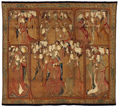 Triomfen van de Moeder Gods of Panos de Oro door Pieter Coecke van Aelst