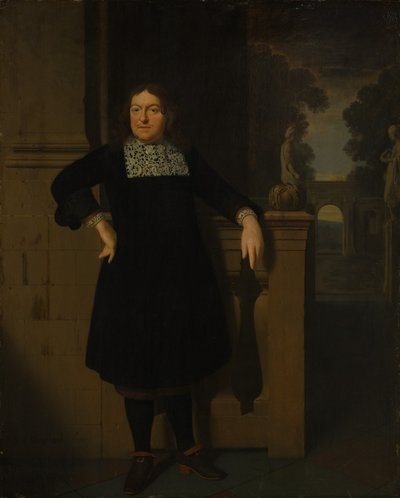 Johan Hulshout (1623-1687, ca. 1670 of iets later) door Pieter Cornelisz. van Slingeland