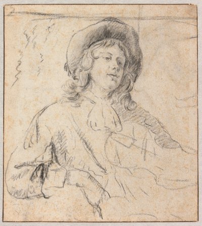Vioolspeler door Pieter Cornelisz. van Slingeland