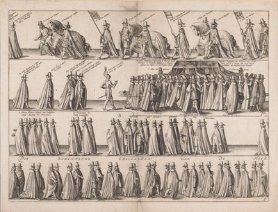 Begrafenis van Willem Lodewijk door Pieter Feddes van Harlingen