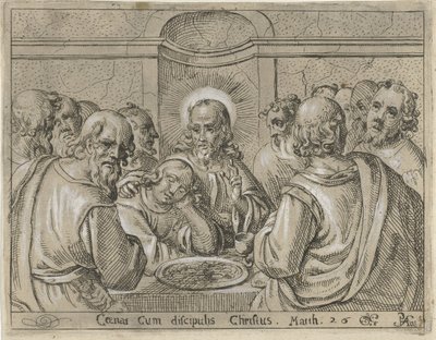 Laatste avondmaal door Pieter Feddes van Harlingen