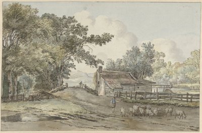 Elswoutshoek te Overveen door Pieter Gerardus van Os