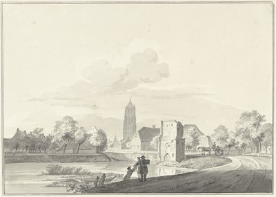 Overblijfselen van de Veerpoort te Heukelom door Pieter Jan van Liender