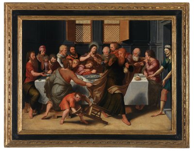Het Laatste Avondmaal door Pieter Jansz. Pourbus