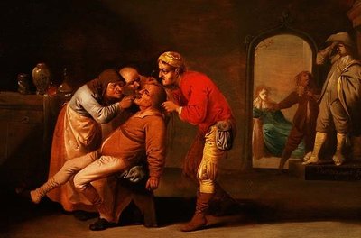 Een Bezoek aan de Tandarts door Pieter Jansz. Quast