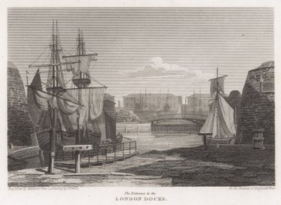 Londense Docks door Pieter Jansz. Quast