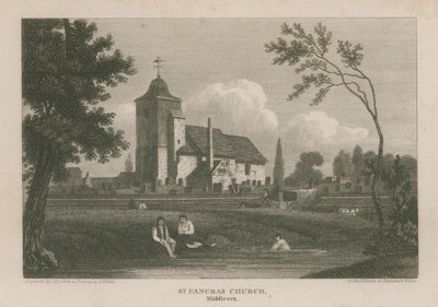St Pancras Kerk door Pieter Jansz. Quast