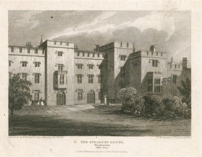 Het Huis van de Spreker, Westminster door Pieter Jansz. Quast