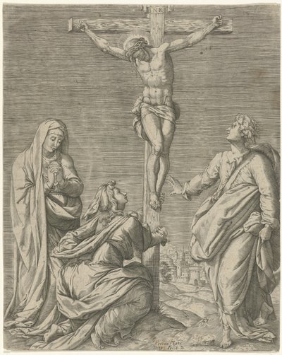Kruisiging van Christus door Pieter Maes