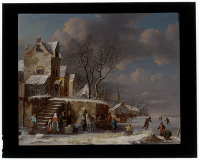 Winterlandschap door Pieter Maes
