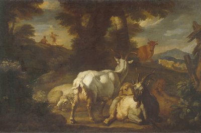 Landschap met Mercurius en Battus door Pieter Mulier the Younger