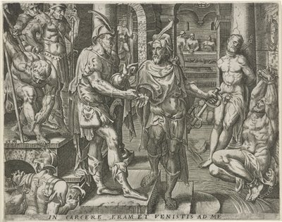 Bezoeken van de gevangenen door Pieter Nagel