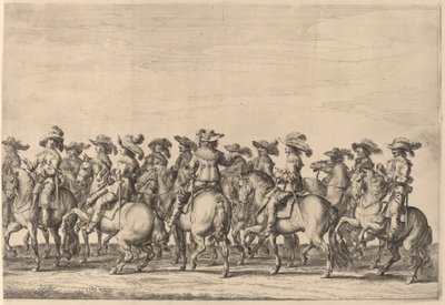 Intocht van Maria de Medici in Amsterdam [plaat 3 van 6] door Pieter Nolpe