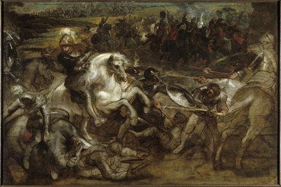 Hendrik IV bij de Slag van Ivry, 1628-1630 door Pieter Paul Rubens