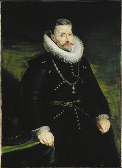Portret van aartshertog Albert van Oostenrijk 1559-1621, Gouverneur van de Spaanse Nederlanden, 1616 door Pieter Paul Rubens