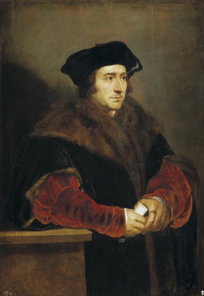 Portret van Sir Thomas More, 1625-1630 door Peter Paul Rubens