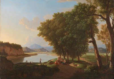 De Aqua Cetosa bij Rome door Pieter Rudolph Kleijn