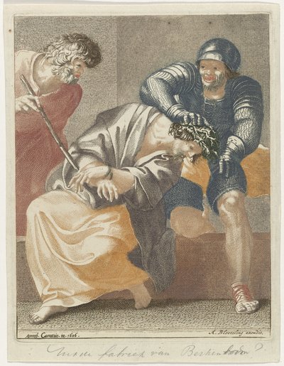 Bespotting van Christus door Pieter Schenk (I) (possibly)